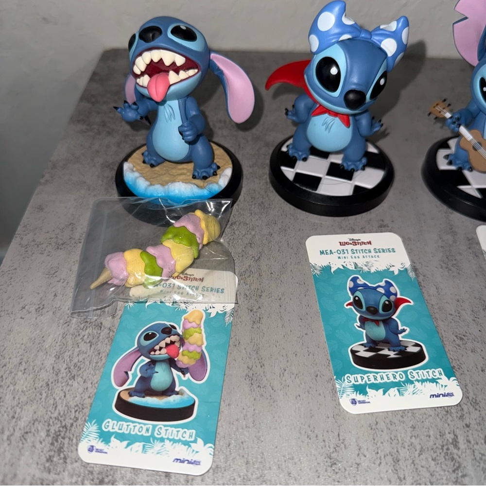 Set of 4 YuMe Disney Lilo & Stitch Fun Series - Picture 2 of 5